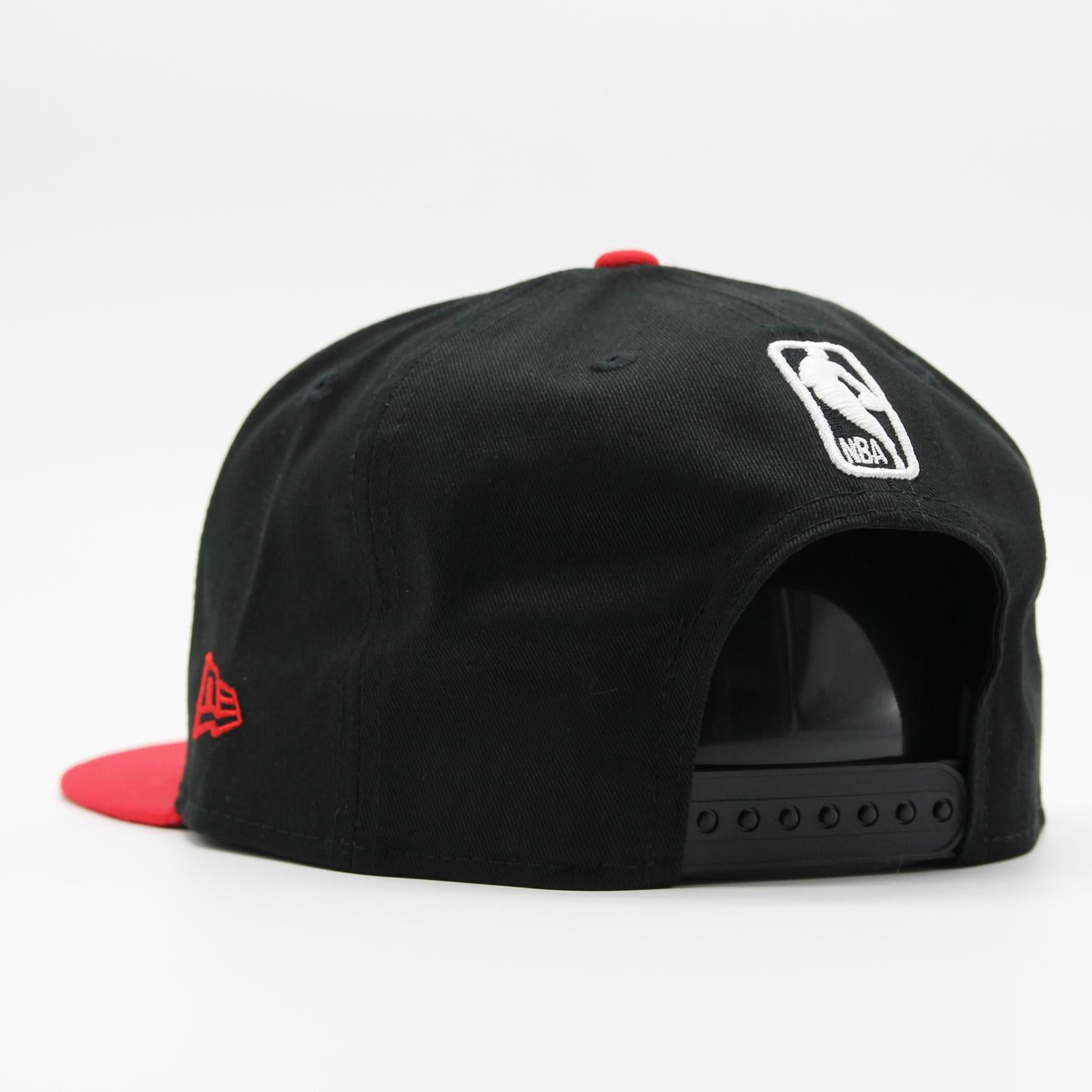 New Era Team Patch 9Fifty C Bulls black/red - Shop-Tetuan