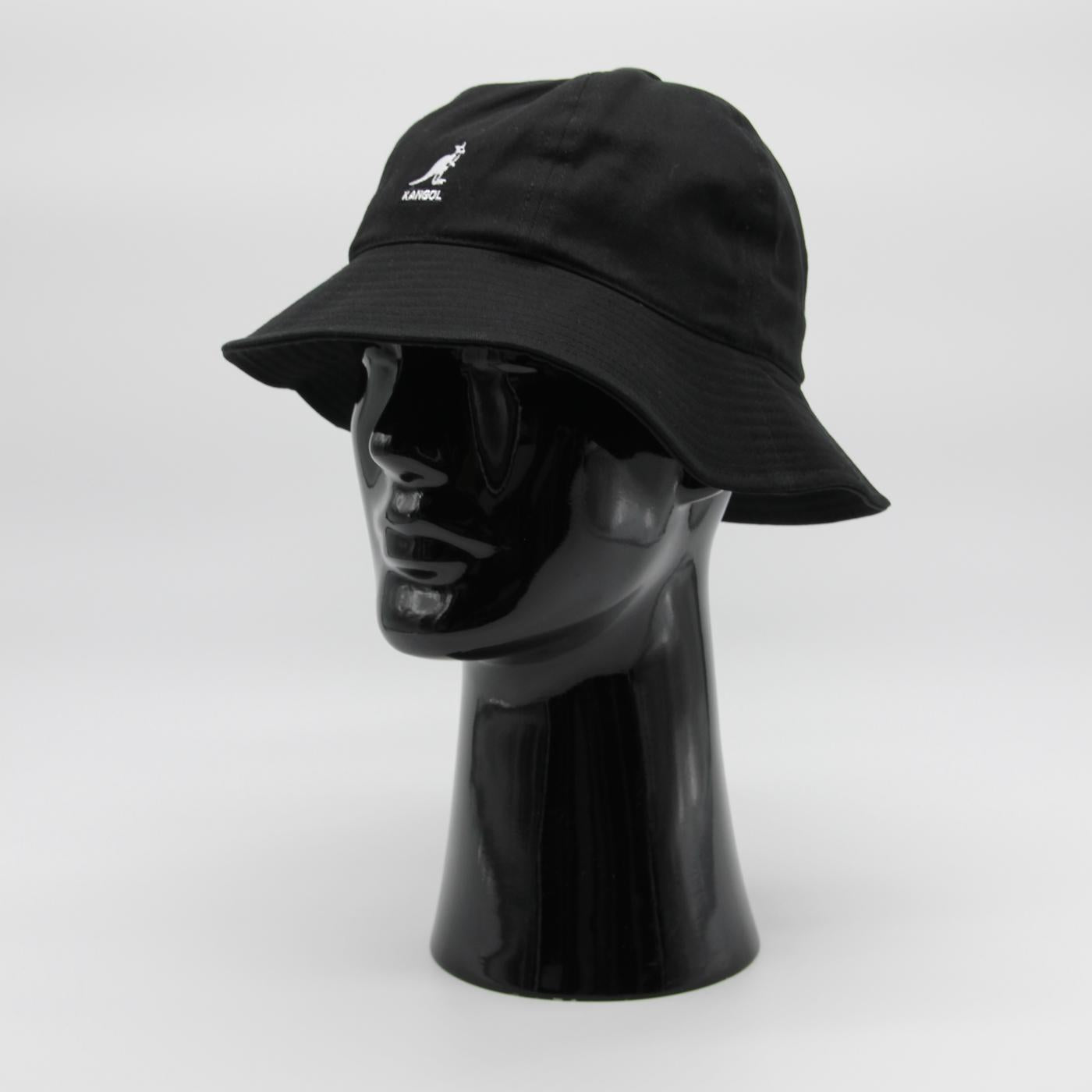 Kangol Washed Casual hat black
