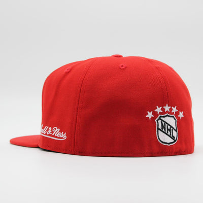 Mitchell & Ness NHL Vintage Fitted NJ Devils red - Shop-Tetuan