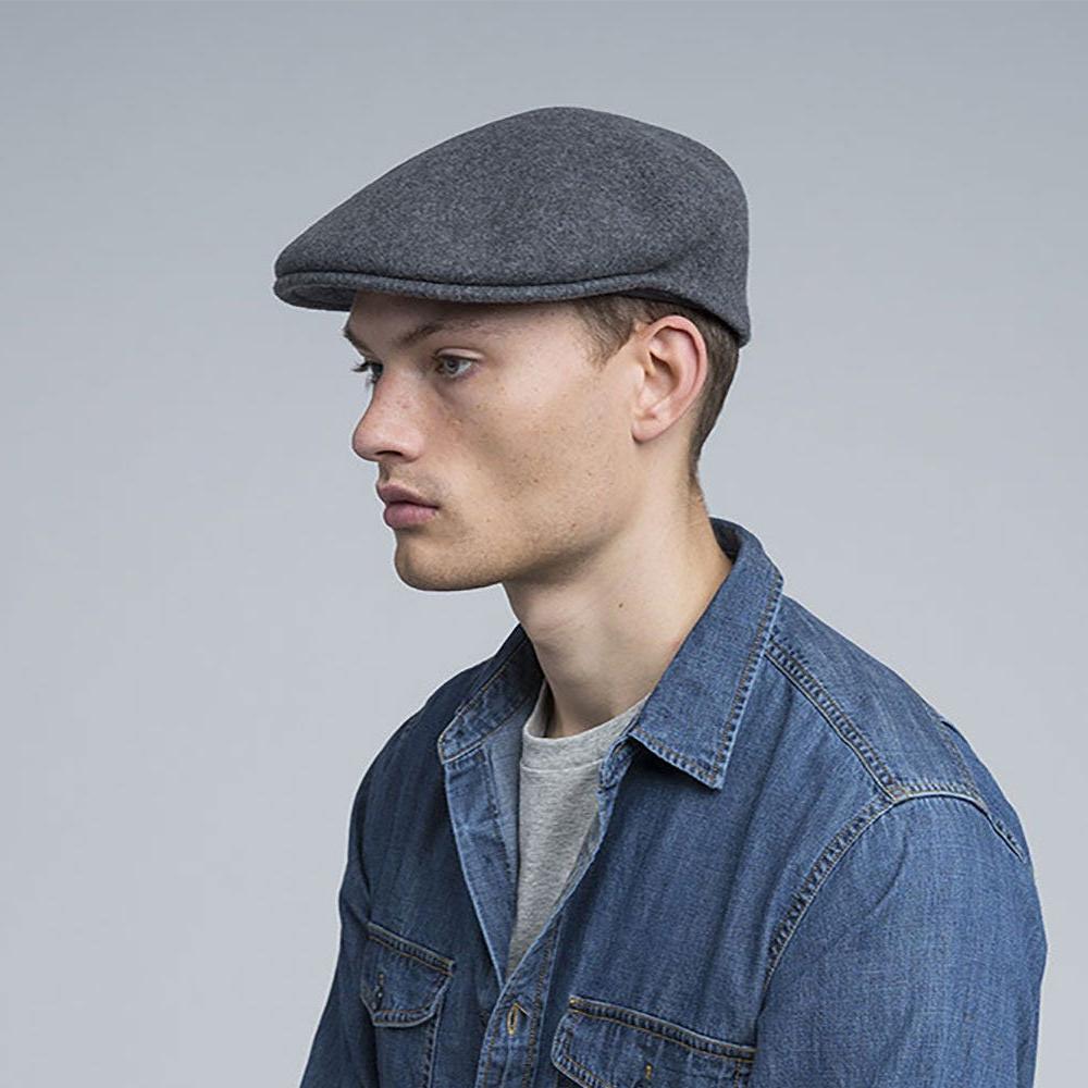 Kangol 504 cap dk flannel - Shop-Tetuan