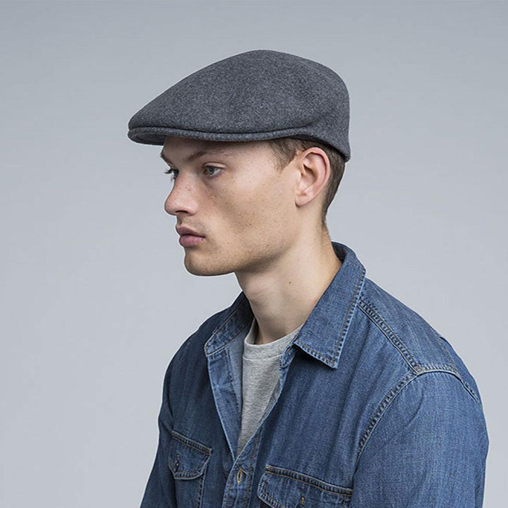 Kangol 504 cap dk flannel - Shop-Tetuan
