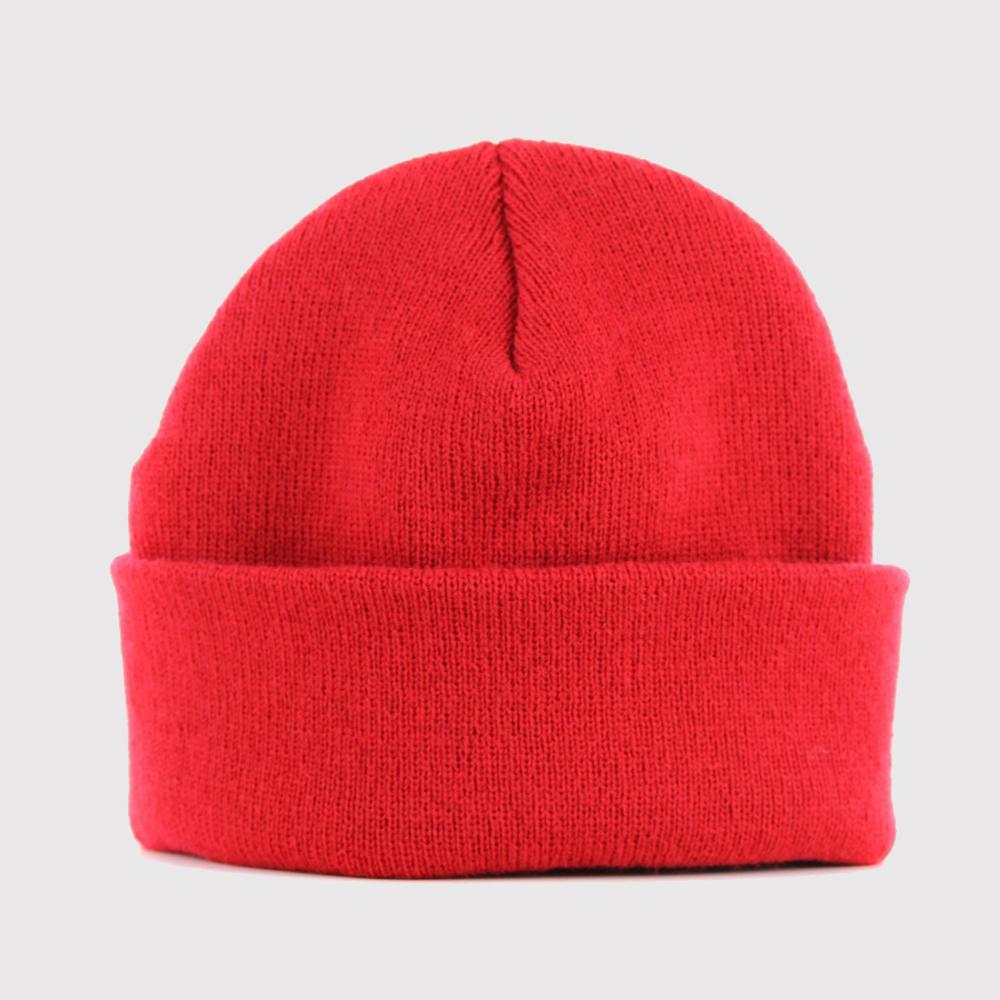 Yupoong heavyweight beanie red - Shop-Tetuan