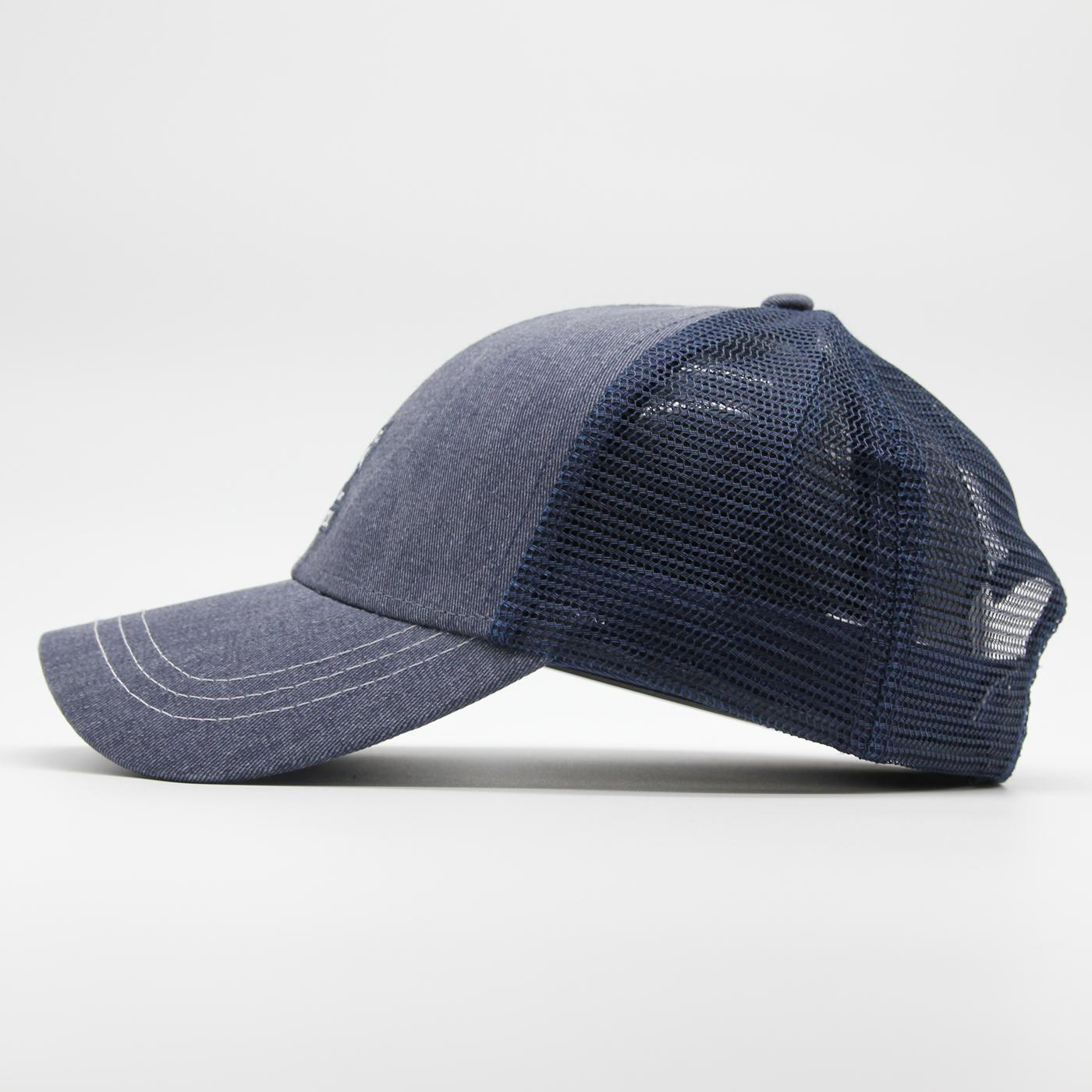 Kangol Distressed Cotton Mesh BB navy - Shop-Tetuan