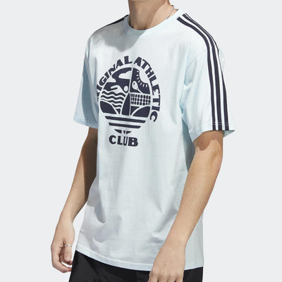 Adidas OAK 3 Stripe teealmblu/legin