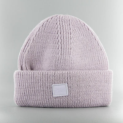 Urban Classics Knitted Wool Beanie lilac