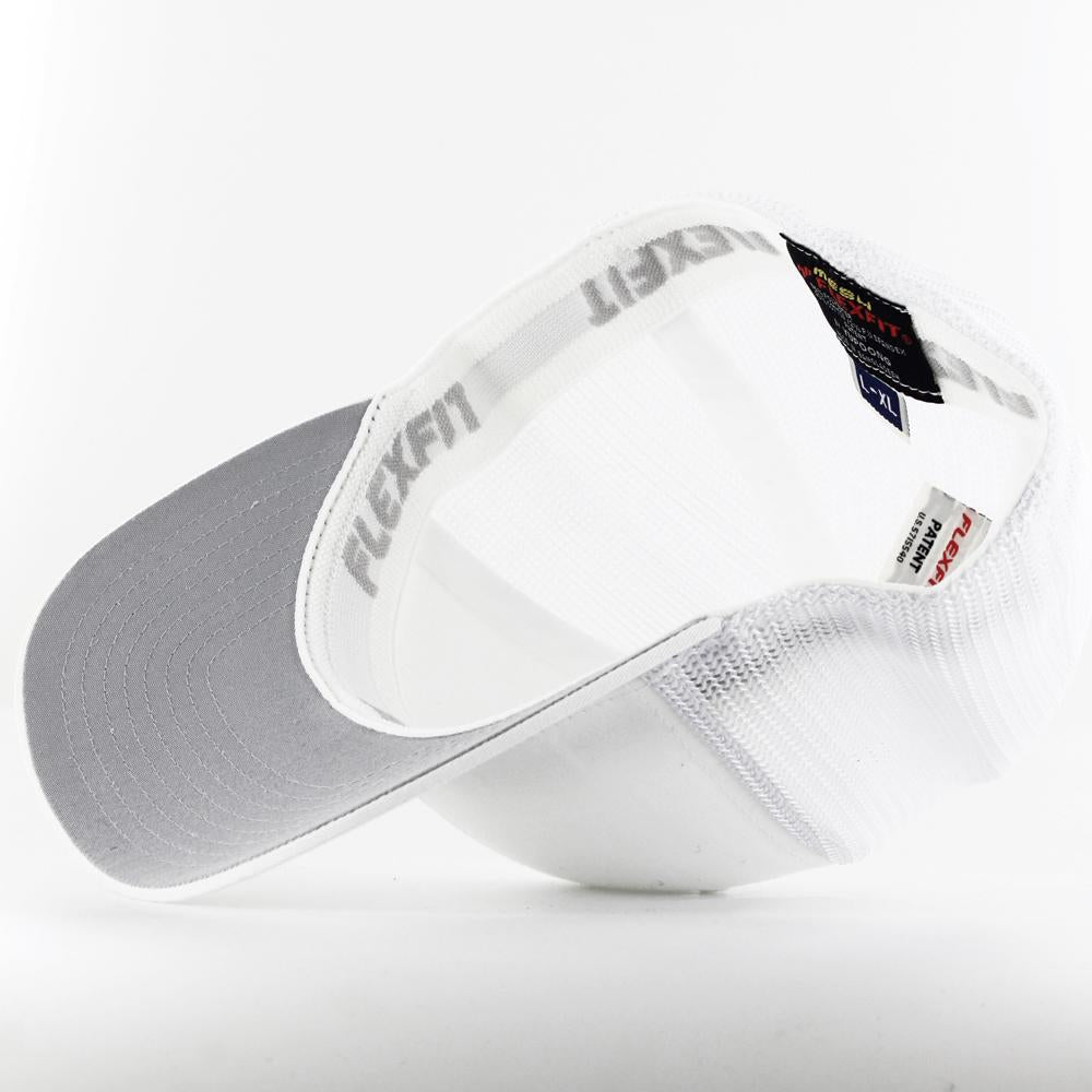 Flexfit Mesh Trucker cap white - Shop-Tetuan