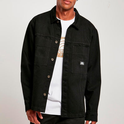 Southpole Oversized Cotton shirt black