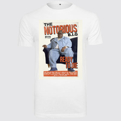 Mister Biggie Magazine Cover tee white