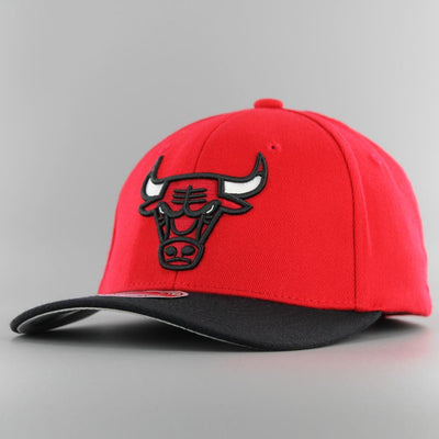 Mitchell & Ness NBA Team 2 Tone 2.0 Stretch Snapback C Bulls red/black - Shop-Tetuan
