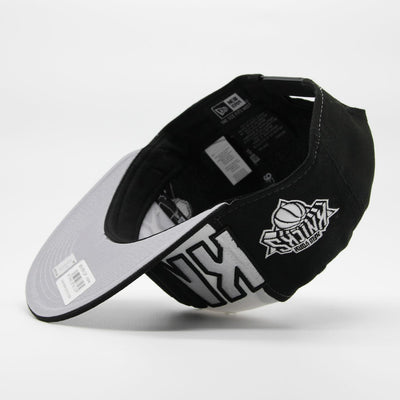 New Era NBA Authentics Back Half Edition 9Fifty NY Knicks black/white