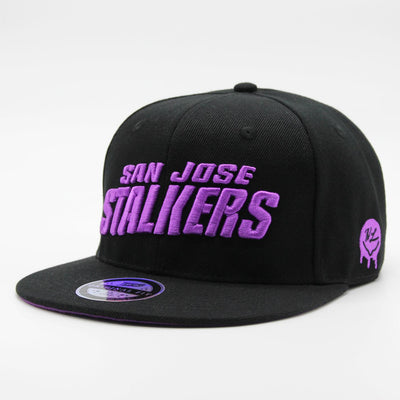 Naughty League San Jose Stalkers Text Logo snapback black
