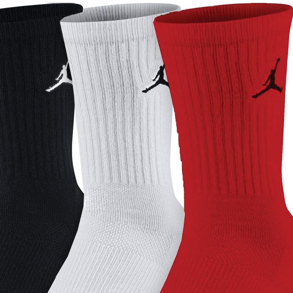 Air Jordan Jumpman Crew socks black/white/gym red - Shop-Tetuan