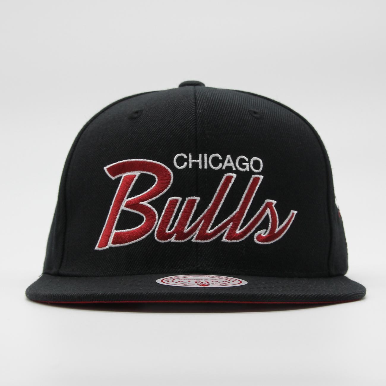 Mitchell & Ness NBA Team Script 2.0 snapback C Bulls black/red