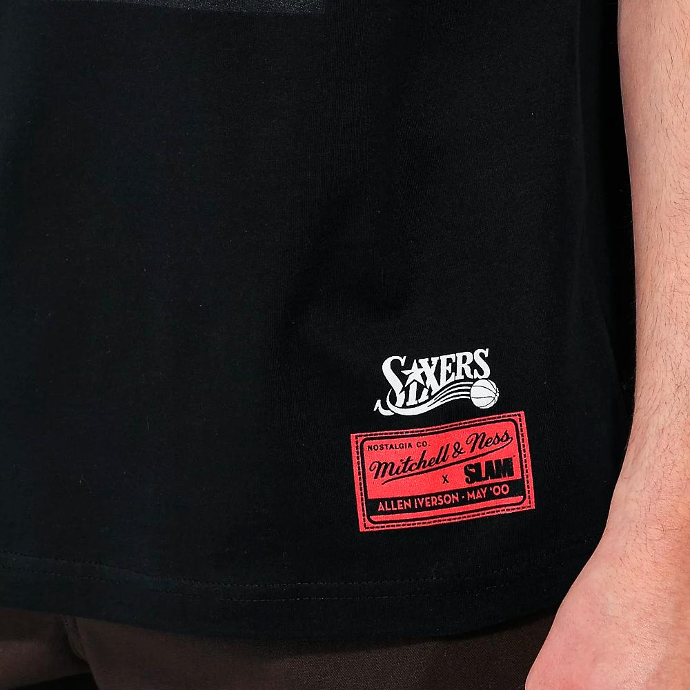 Mitchell & Ness NBA Slam Tee 76ers Allen Iverson black