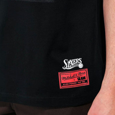 Mitchell & Ness NBA Slam Tee 76ers Allen Iverson black