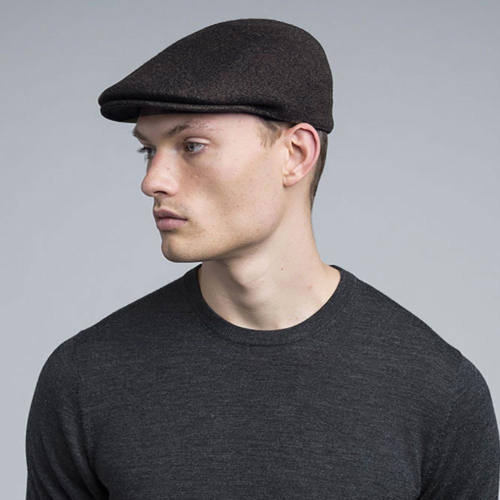 Kangol Seamless Wool 507 cap wood - Shop-Tetuan