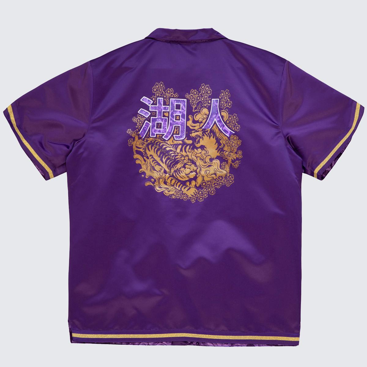 Mitchell & Ness CNY 4.0 Shooting shirt LA Lakers dark purple - Shop-Tetuan