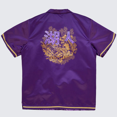 Mitchell & Ness CNY 4.0 Shooting shirt LA Lakers dark purple - Shop-Tetuan