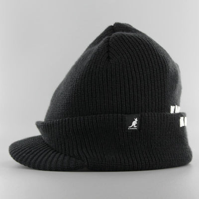 Kangol Sliced Peak beanie black