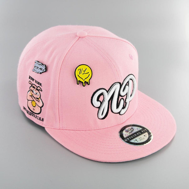 Naughty League New York Notorious Pigs fitted pink - Shop-Tetuan