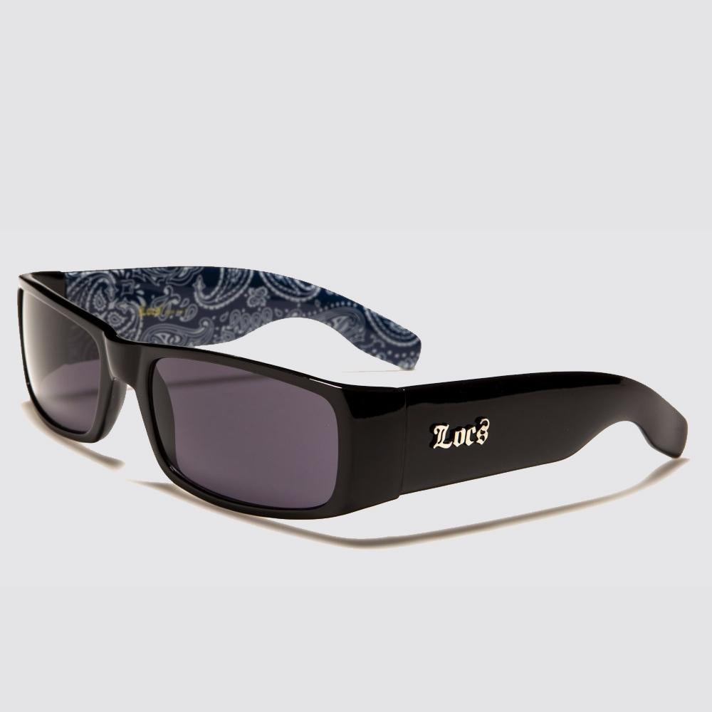 Locs Bandana Print Sunglasses black/navy - Shop-Tetuan