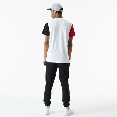 New Era NBA Color Block sleeve tee C Bulls white