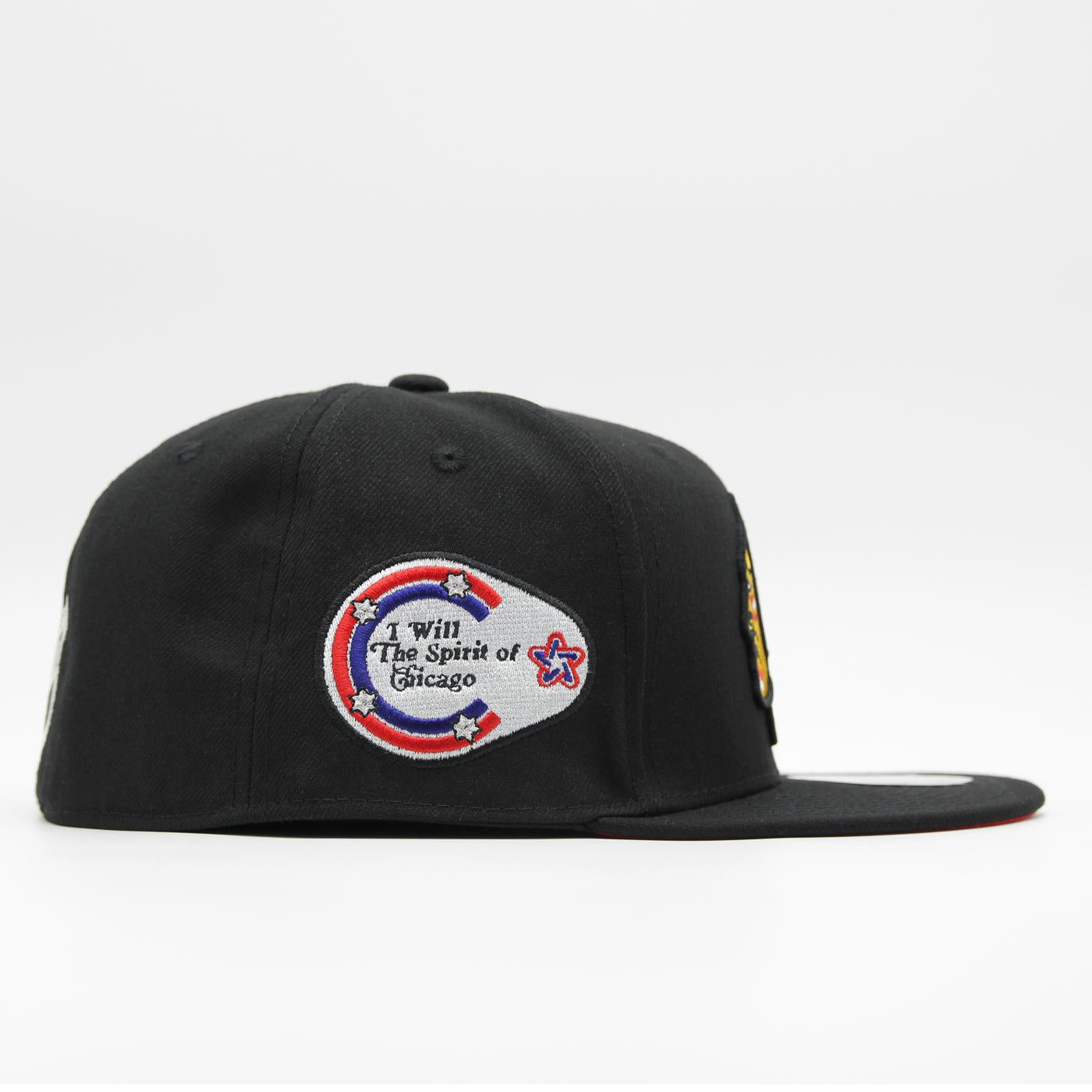 Mitchell & Ness NHL Vintage Fitted C Blackhawks black - Shop-Tetuan