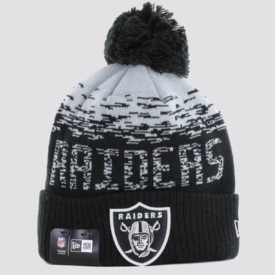 New Era NFL Sport Knit Cuff O Raiders black - Shop-Tetuan