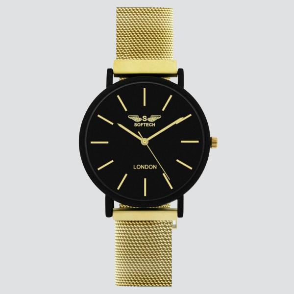 Softech M148 watch gold/black
