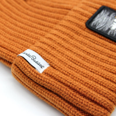Moomin Muumipeikko beanie burnt orange