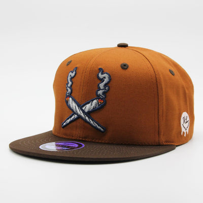 Naughty League Los Angeles Dope Heads Joint fitted beige/brown - Shop-Tetuan