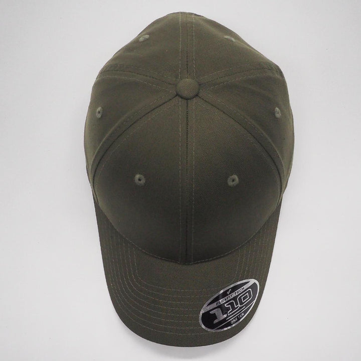 Flexfit 110 Curved Visor Snapback olive - Shop-Tetuan