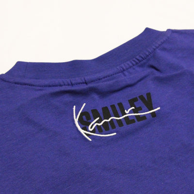 Karl Kani Signature Smiley Print tee navy - Shop-Tetuan