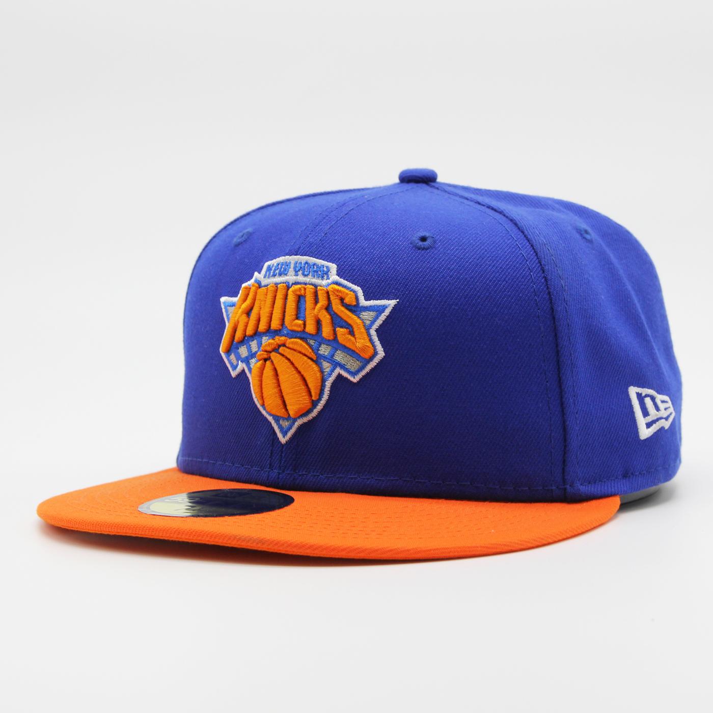 New Era NBA Basic cap NY Knicks blue/orange