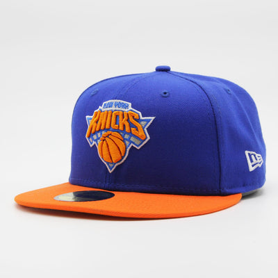 New Era NBA Basic cap NY Knicks blue/orange