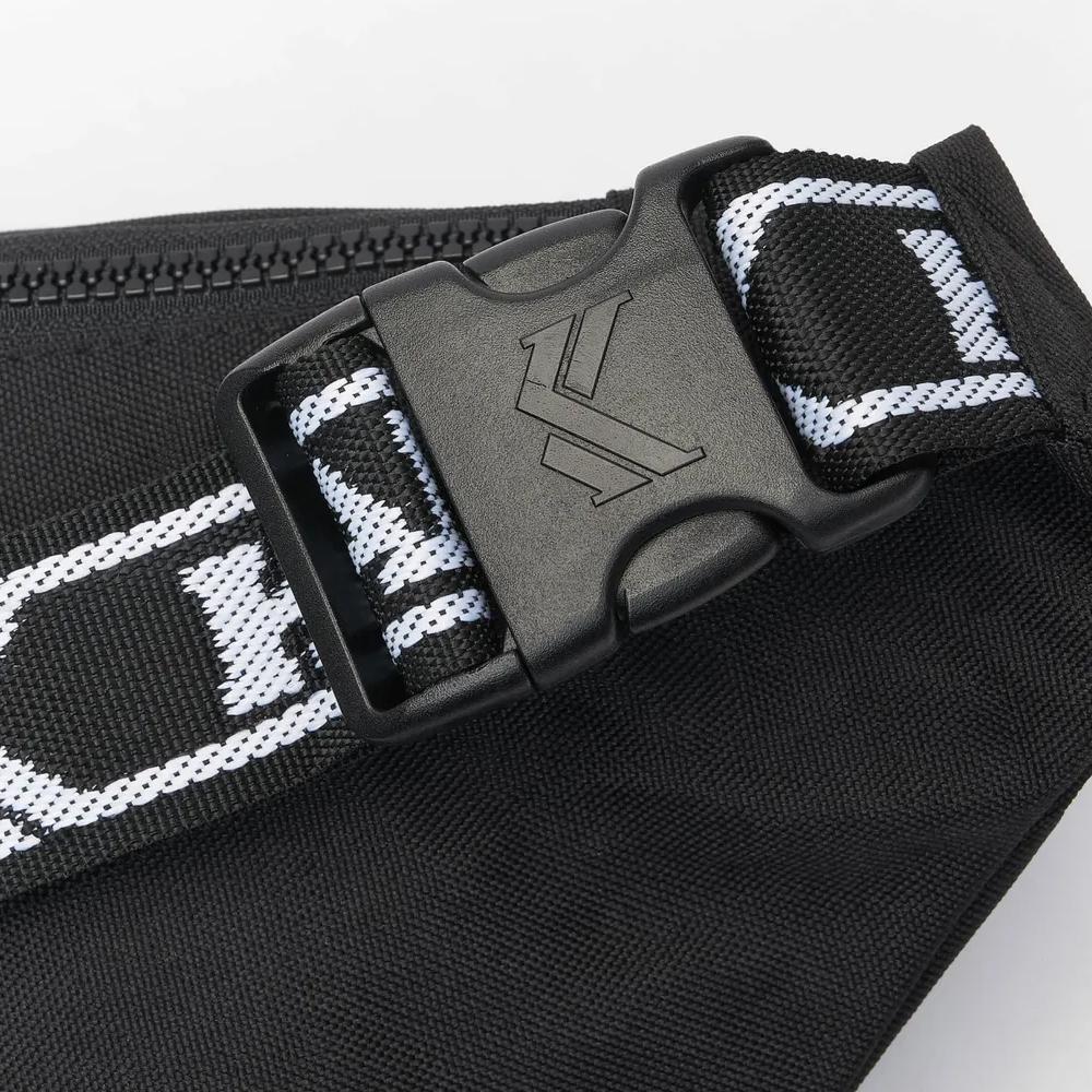 Karl Kani Signature Tape waist bag black - Shop-Tetuan