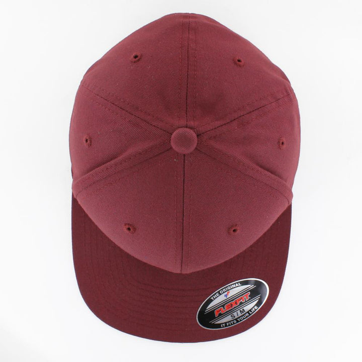 Flexfit Flat Visor cap maroon - Shop-Tetuan