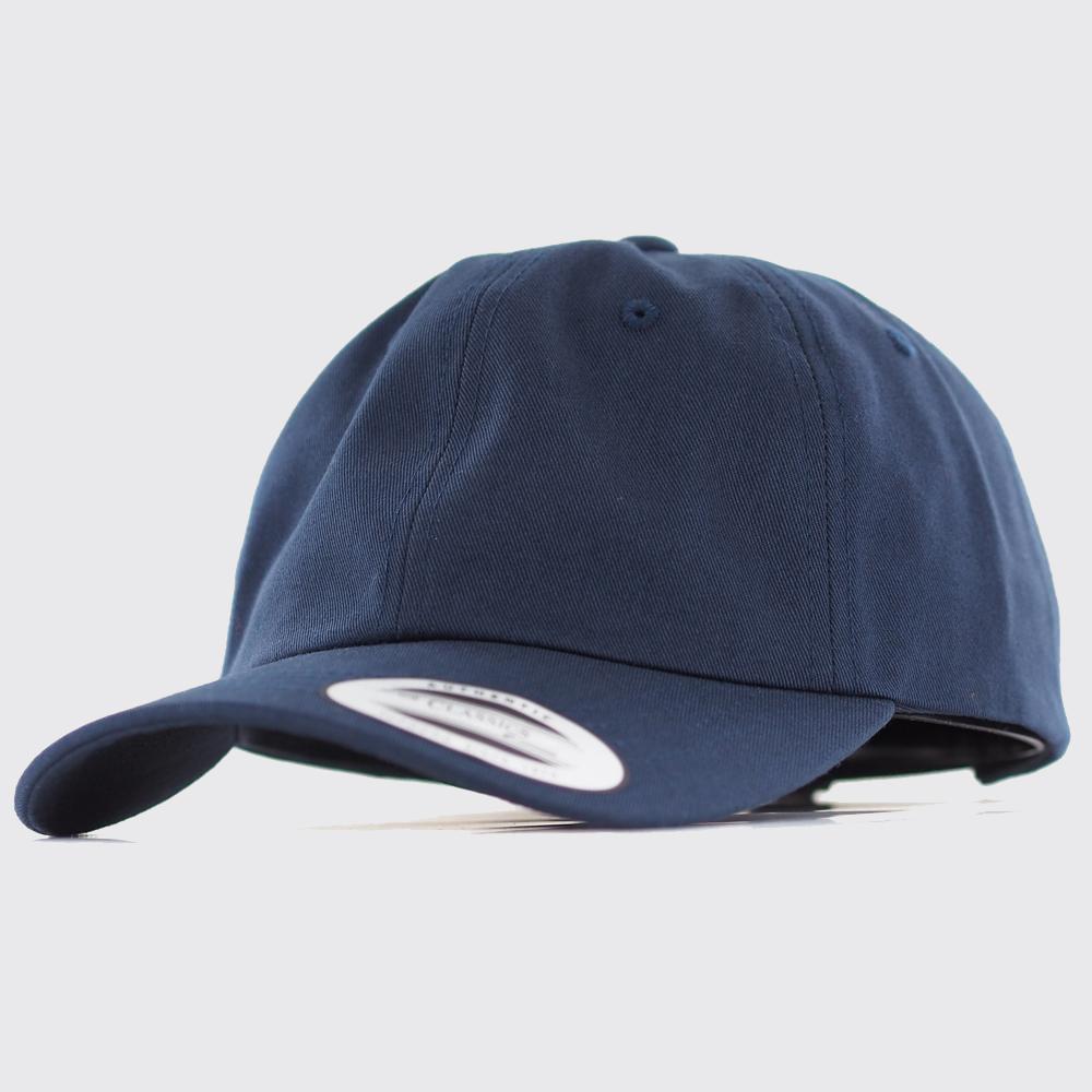 The Classics Yupoong low profile cotton twill cap navy - Shop-Tetuan