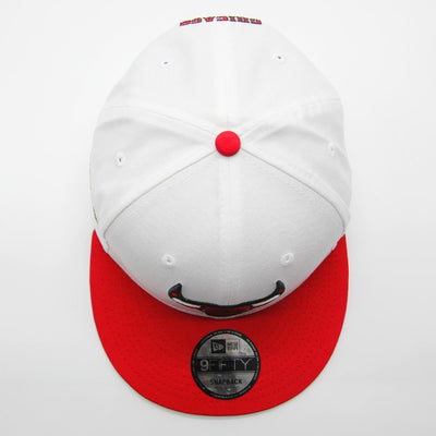 New Era Crown Patches white 9Fifty C Bulls white/red