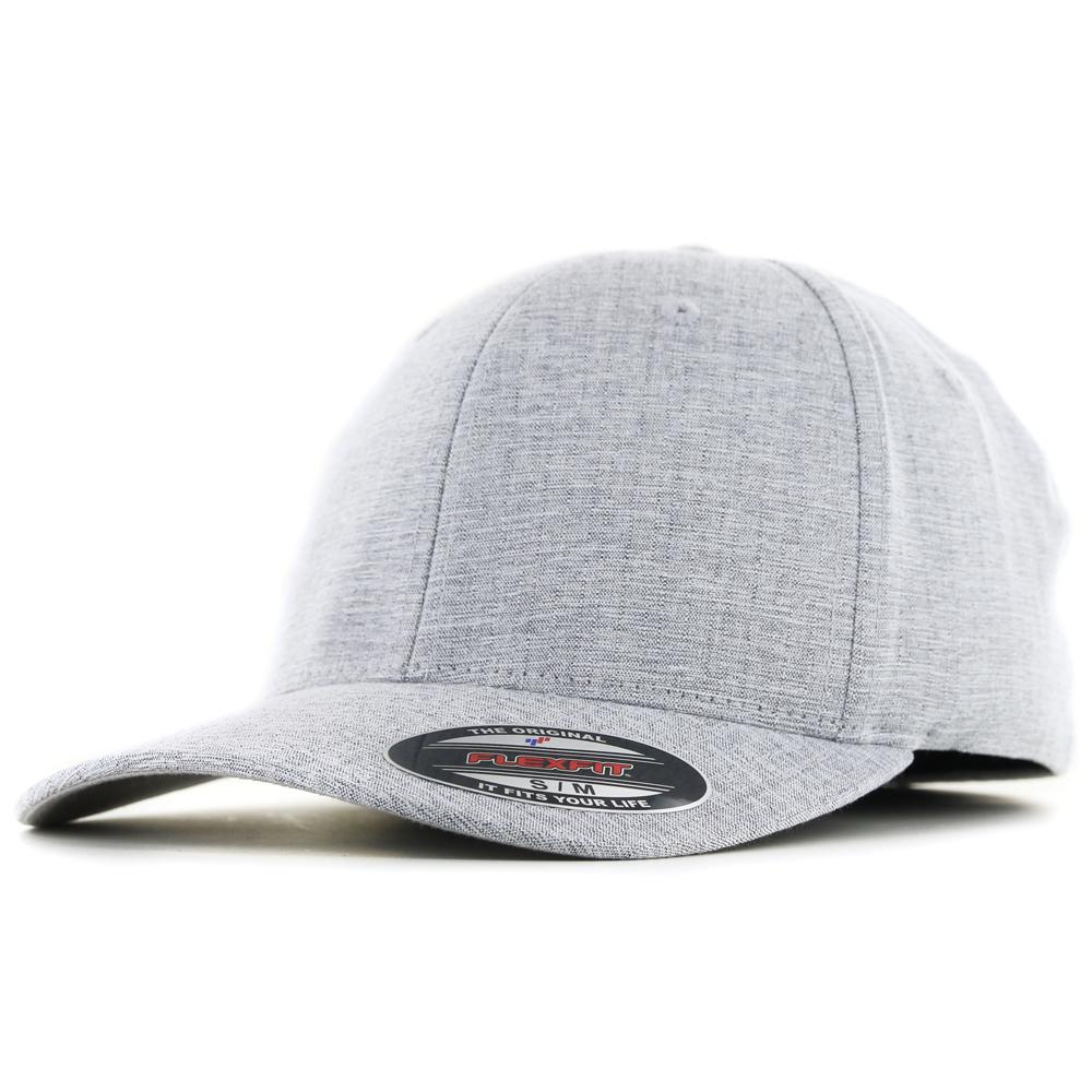 Flexfit Heatherlight Cap melange silver - Shop-Tetuan