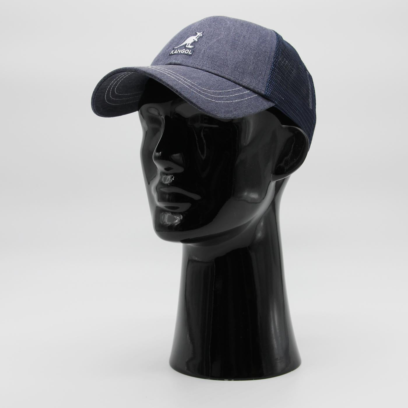 Kangol Distressed Cotton Mesh BB navy