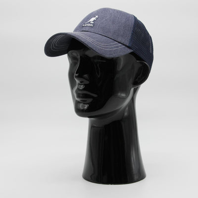 Kangol Distressed Cotton Mesh BB navy