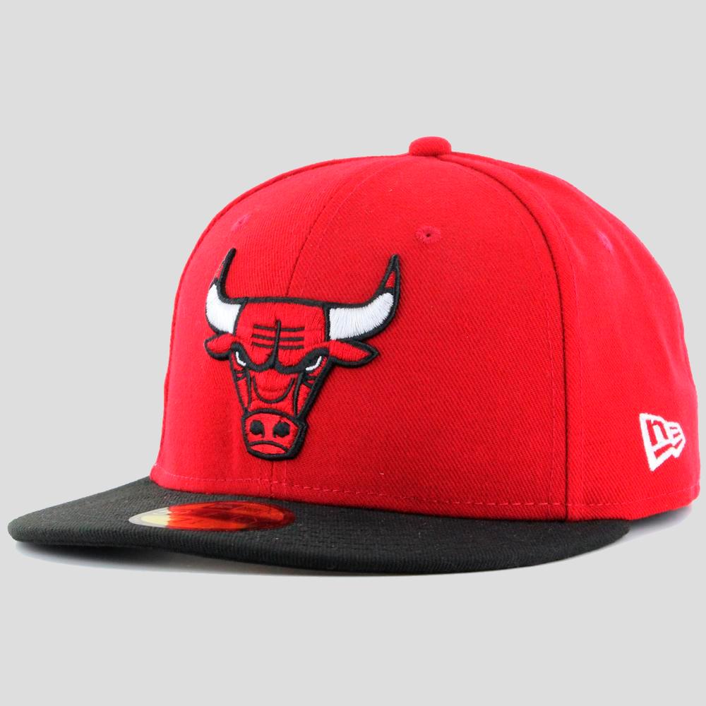New Era NBA Basic cap C Bulls red/black - Shop-Tetuan
