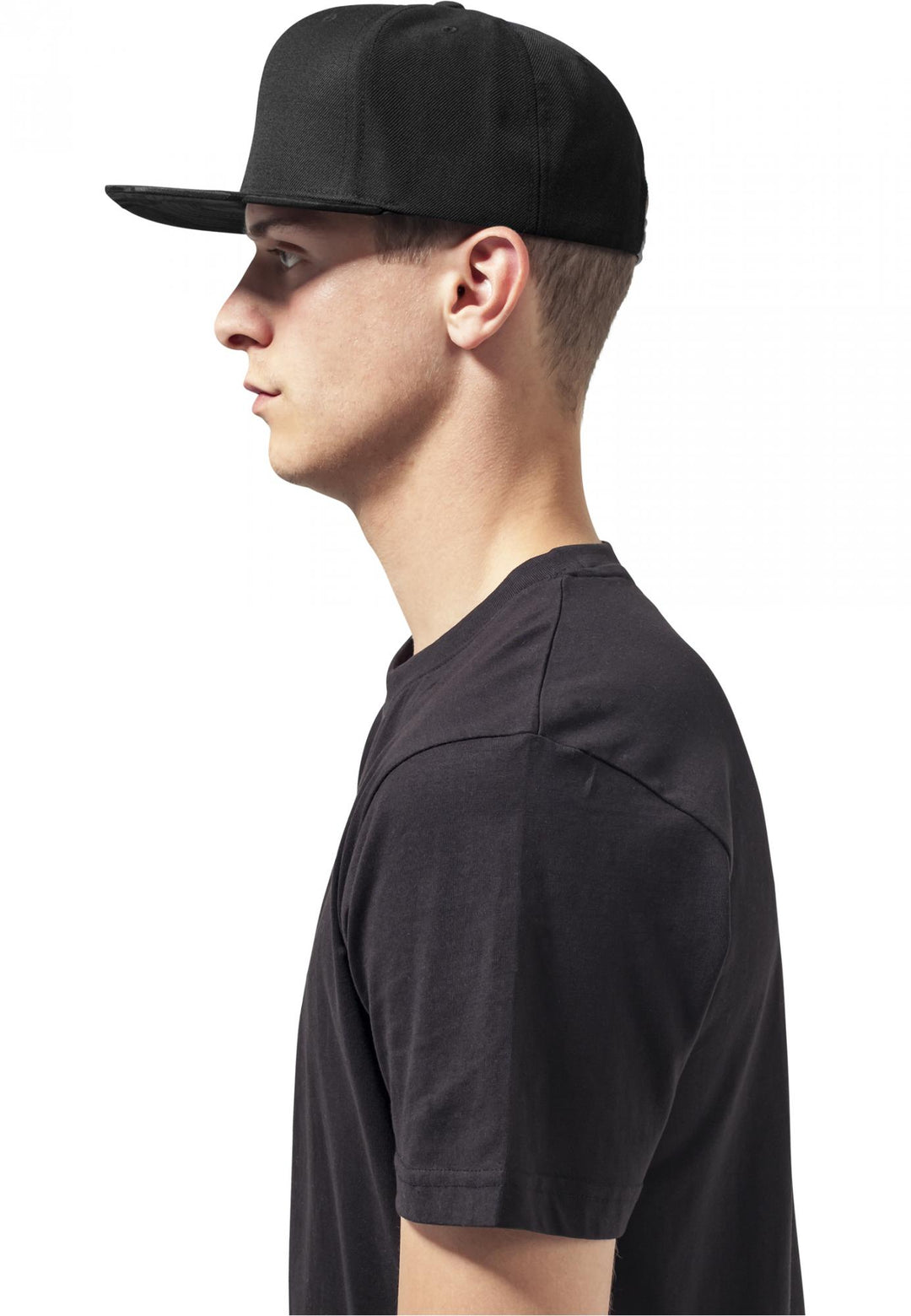 The Classics Yupoong Camo Visor snapback black camo - Shop-Tetuan