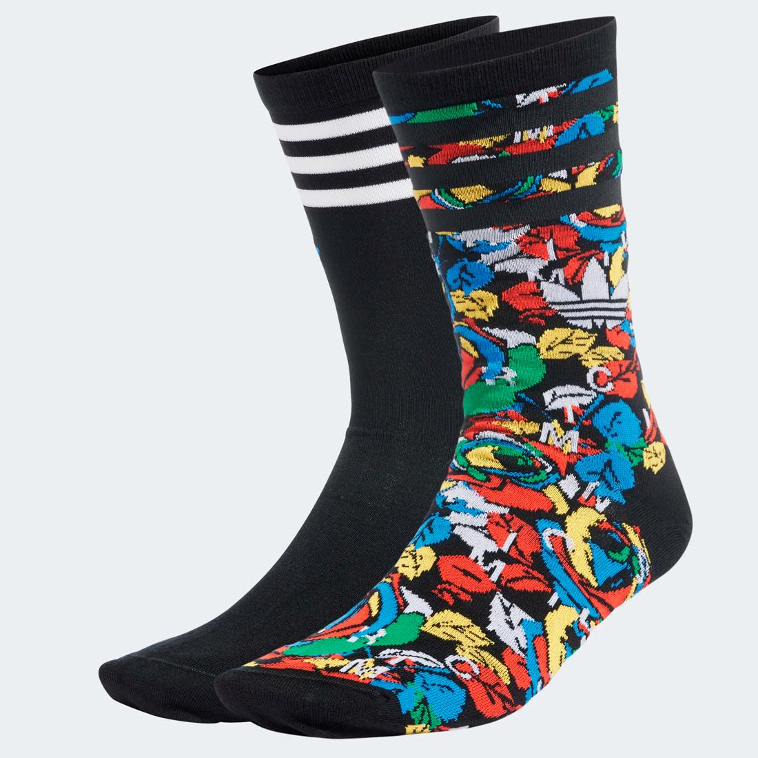 Adidas RM Crew 2PP socks multco/black