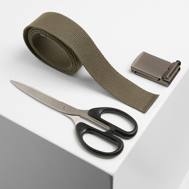 Urban Classics Canvas Belts olive - Shop-Tetuan