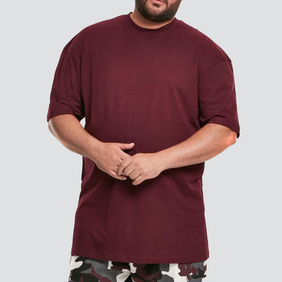 Urban Classics tall tee redwine - Shop-Tetuan