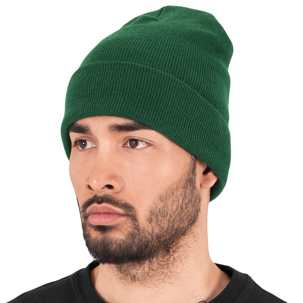 Yupoong heavyweight long beanie spruce - Shop-Tetuan