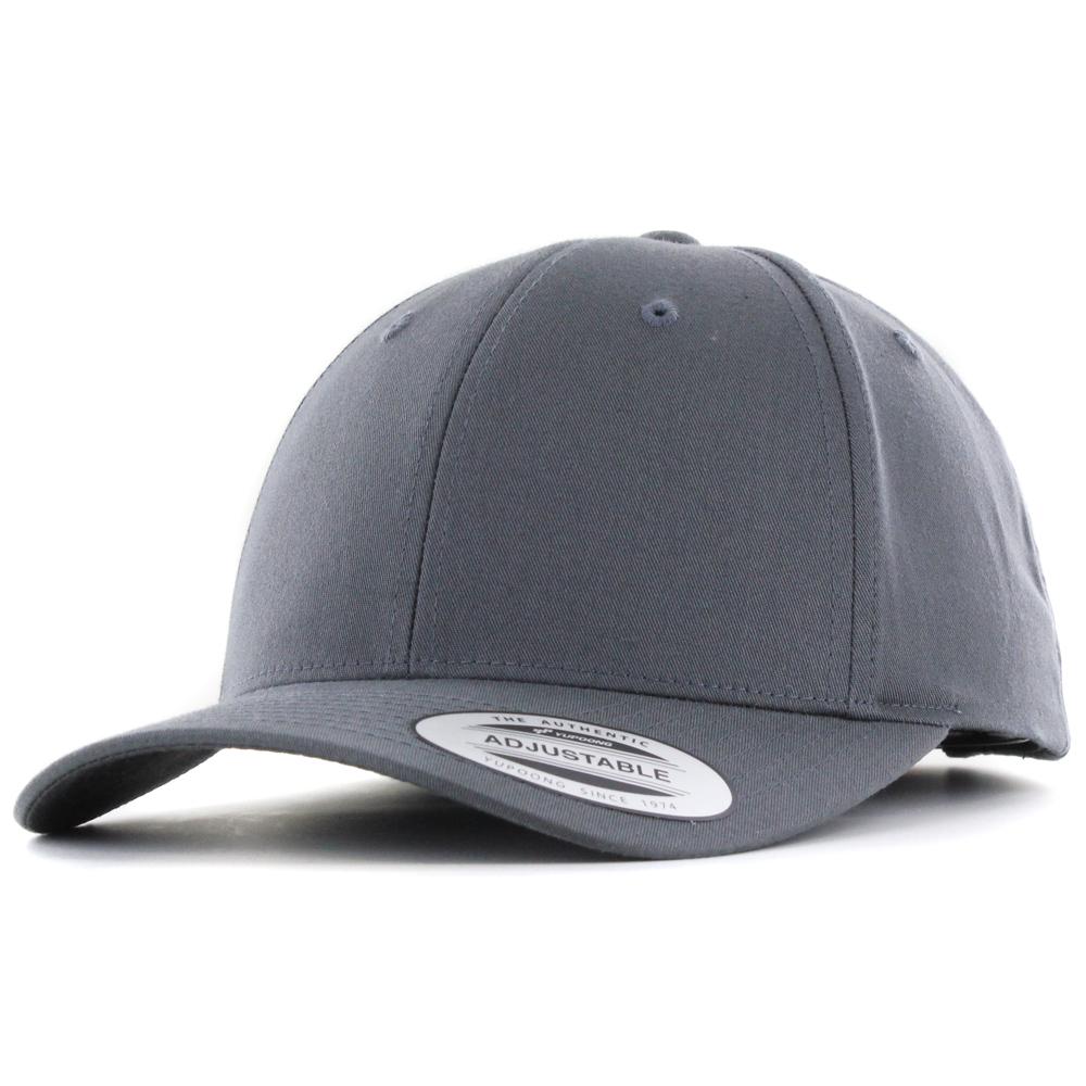 The Classics Yupoong Curved Classic snapback charcoal - Shop-Tetuan