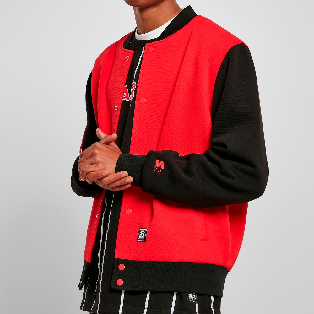 Starter 71 College jacket cityred/black
